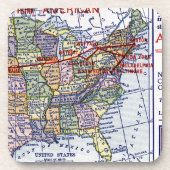 AMERICAN EXPRESS-VERSENDEN UNTERSETZER (Vorderseite)