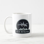 American F/A-18 Jet Fighter Kaffeetasse (Links)