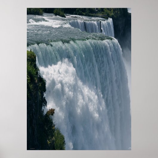 American Falls at Niagara Falls Foto Poster (Vorne)
