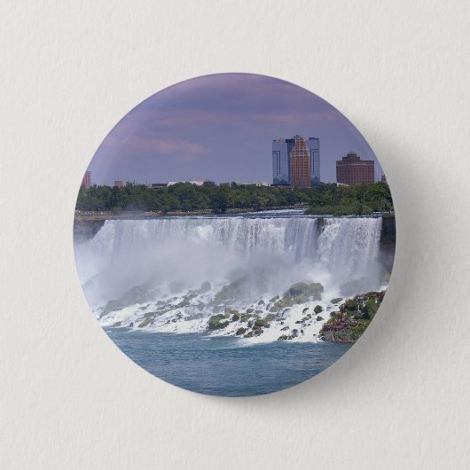 American Falls at Niagara Falls Staat Park Button (Vorderseite)