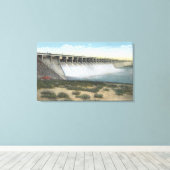 American Falls Dam Spillway, Oregon Leinwanddruck (Insitu (Holzboden))