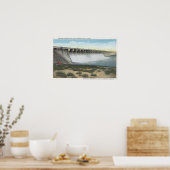 American Falls Dam Spillway, Oregon Poster (Küche)