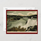 American Falls, Goat Island, Niagara Falls 1906 VI Postkarte (Vorne/Hinten)