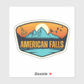 American Falls, Idaho Aufkleber (Blatt)