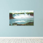 American Falls Maid of the Mist View Leinwanddruck (Insitu (Holzboden))