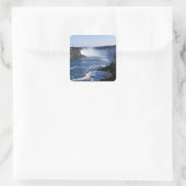 American Falls Quadratischer Aufkleber (Tasche)