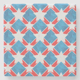 American Family Patriotic Sommerferien Steinuntersetzer