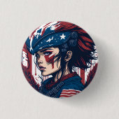 american fan 15 button (Vorderseite)