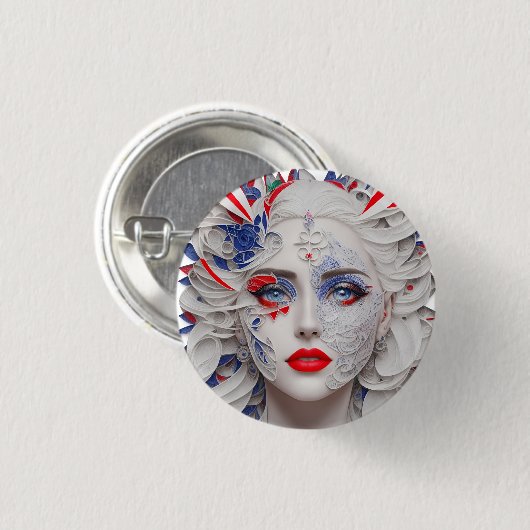 american fan 32 button (Vorne & Hinten)