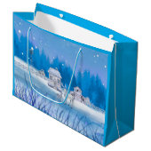 American Farm Signature Gift Bag Große Geschenktüte (Vorderseite Schrägansicht)