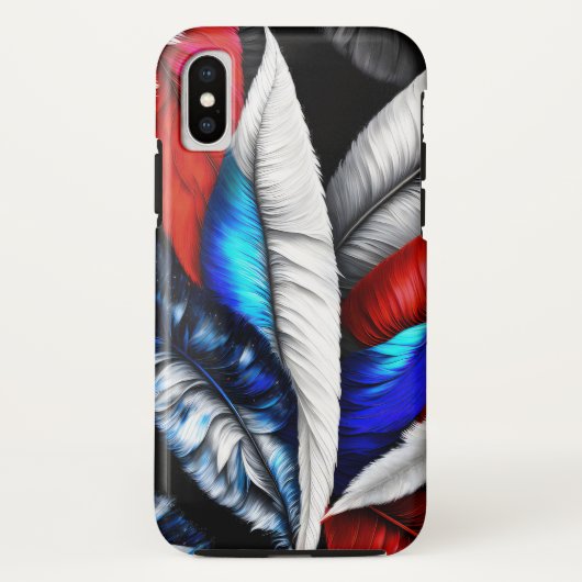 American Feathers Case-Mate iPhone Hülle (Rückseite)