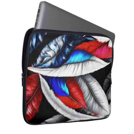 American Feathers Laptopschutzhülle (Vorne Rechts)