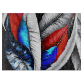 American Feathers Schneidebrett (Vorderseite)