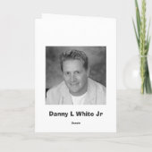 American Fighter Dankeskarte (Rückseite)