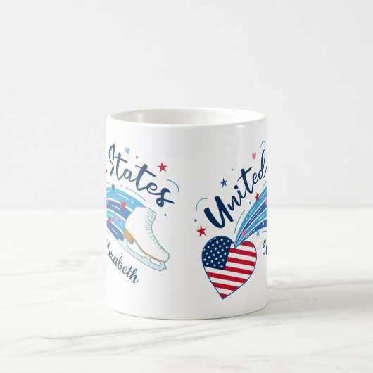 American Figure Skating Kaffeetasse (Mittel)