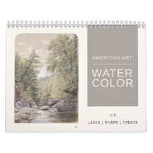 American Fine Art Watercolor Seen