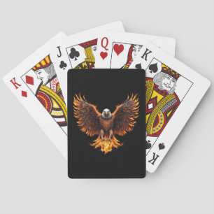 American Fire Bird Spielkarten