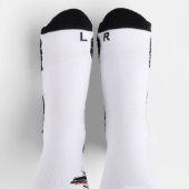 American firefighter.Flag of the United Staaten. Socken (Oben)