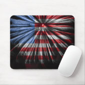 American Fireworks Flag Mousepad (Mit Mouse)