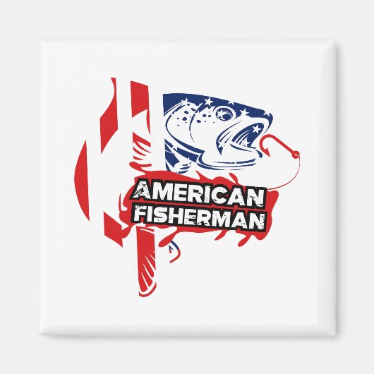 American Fisherman Magnet (Vorne)