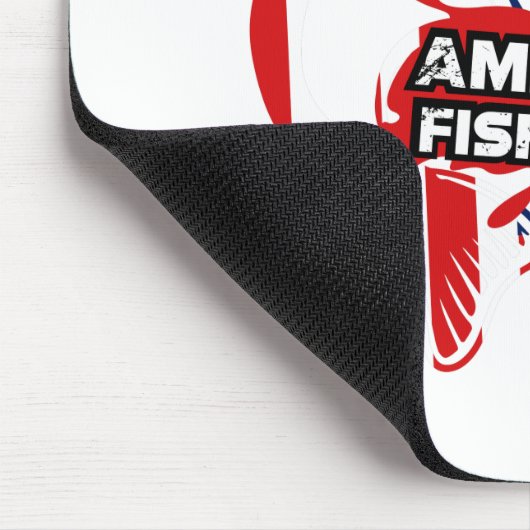 American Fisherman Mousepad (Ecke)