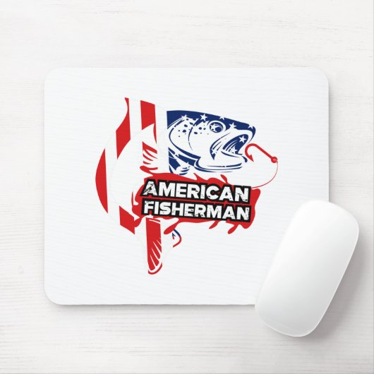American Fisherman Mousepad (Mit Mouse)