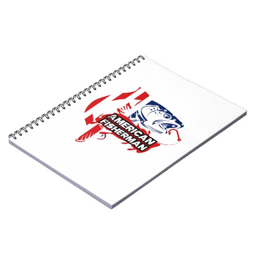 American Fisherman Notizblock (Linke Seite)