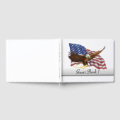 American Flag 4. Juli Gästebuch (Voll)