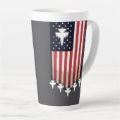 American Flag 4th of July-65079 Milchtasse (Rechte Ecke)