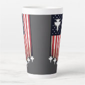 American Flag 4th of July-65079 Milchtasse (Vorderseite)
