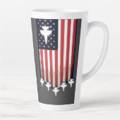 American Flag 4th of July-65079 Milchtasse (Rechts)