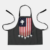 American Flag 4th of July-65079 Schürze (Vorderseite)