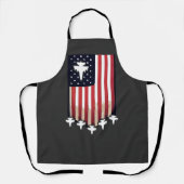 American Flag 4th of July-65079 Schürze (Vorderseite)