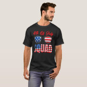 American Flag 4th Of July Squad 4th Of July T-Shirt (Vorne ganz)