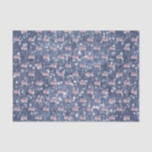 American Flag Aglow, sternengesprenkeltes Papierta Seidenpapier (Vorderseite)