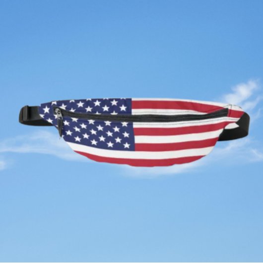 American Flag - All-over Print Fanny Pack Bauchtasche