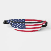 American Flag - All-over Print Fanny Pack Bauchtasche (Vorderseite)