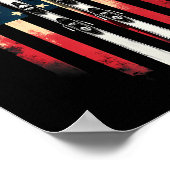 American Flag Alpinskifahrer _1 Poster (Ecke)