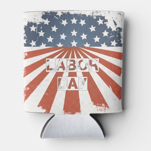 American Flag am Labour Day Dosenkühler (Vorderseite)