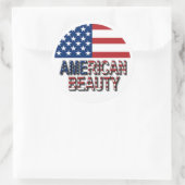 American Flag - American Beauty Sticker (Tasche)