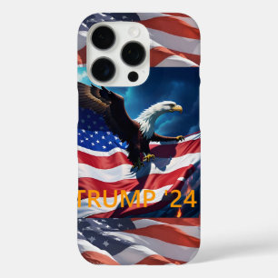 American Flag American Eagle TRUMP 2024 iPhone 16 Pro Hülle