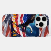 American Flag American Eagle TRUMP 2024 Case-Mate iPhone Hülle (Rückseite (Horizontal))