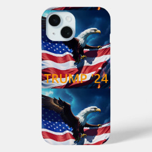 American Flag American Eagle TRUMP 2024 Case-Mate iPhone Hülle