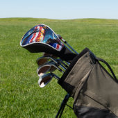 American Flag American Eagle TRUMP 2024 Golf Headcover (In SItu)