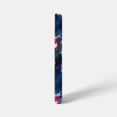 American Flag American Eagle TRUMP 2024 iPhone Hülle (Linke Seite)