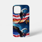 American Flag American Eagle TRUMP 2024 iPhone Hülle (Rückseite)