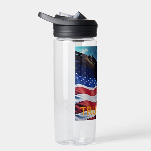 American Flag American Eagle TRUMP 2024 Trinkflasche (Rechts)