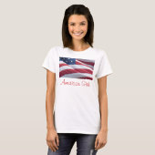 American Flag American Girl Shirt (Vorne ganz)
