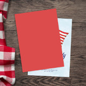 American Flag Amerikanische Unabhängigkeitstag Einladung