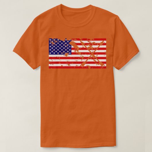 American Flag Archery Archery Team Gift  T-Shirt (Design vorne)